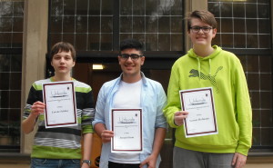Sieger Blitzturnier U16