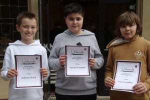 Sieger Blitzturnier U12