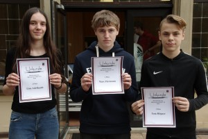 Sieger Blitzturnier U16